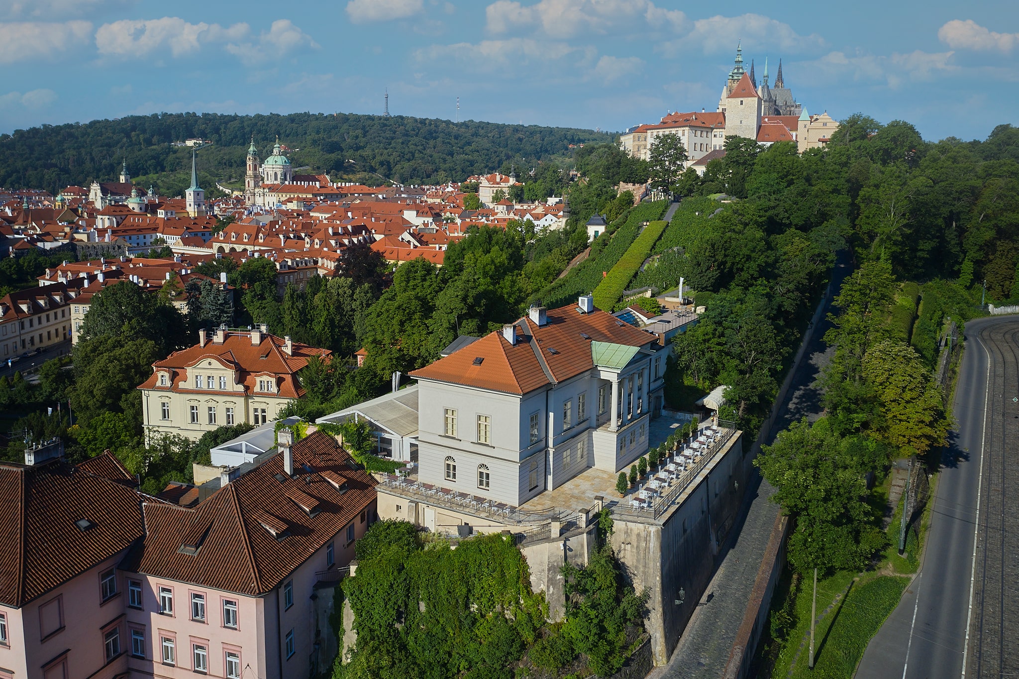 Pražský vinohrad & Villa Richter